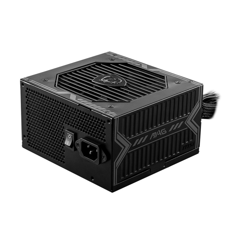 FUENTE DE PODER MSI (MAG A650BN) 650W,80 PLUS BRONZE,PFC ACTIVO,VENTILADOR 120 MM